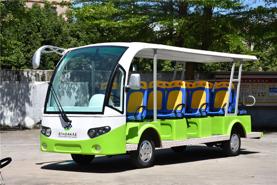 14 Seater Electric Sightseeing Bus For Campus / Villages / Airports / Terminal